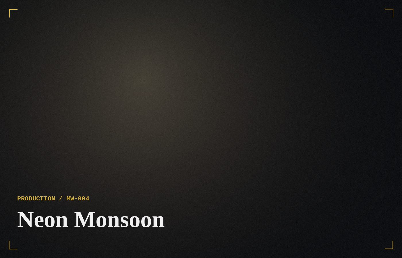 Neon Monsoon